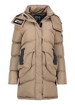 Geographical Norway Płaszcz pikowany &quot;Dalmira&quot; w kolorze szarobrązowym ze sklepu Limango Polska w kategorii Kurtki damskie - zdjęcie 187800695