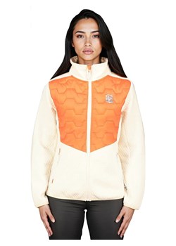 Geographical Norway Kurtka polarowa "Telsi" w kolorze kremowo-pomarańczowym ze sklepu Limango Polska w kategorii Kurtki damskie - zdjęcie 187800928