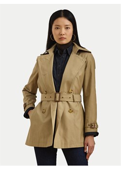 LAUREN RALPH LAUREN Trencz 297967126002 Beżowy Regular Fit ze sklepu MODIVO w kategorii Płaszcze damskie - zdjęcie 187801227