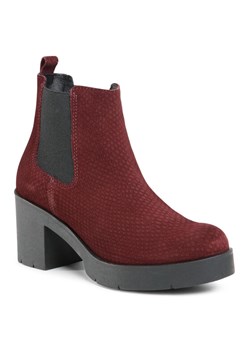 Lasocki Botki RST-CARMEN-02 Bordowy ze sklepu MODIVO w kategorii Botki - zdjęcie 187801235