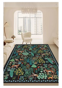 Conceptum Hypnose Dywan &quot;Forest&quot; w kolorze czarno-zielonym ze sklepu Limango Polska w kategorii Dywany - zdjęcie 187801817