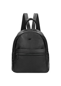 Wojas Czarny Skórzany Plecak Damski ze sklepu Wojas w kategorii Plecaki - zdjęcie 187802175
