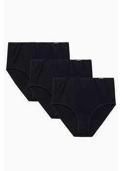 Atlantic 3BLP-604 wysokie figi 3 pack z bawełny czarny ze sklepu kontri.pl w kategorii Majtki damskie - zdjęcie 187802465