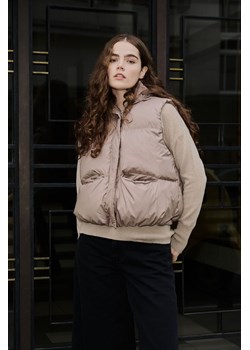 KAMIZELKA DAMSKA PUCHOWA SKYE BEIGE ze sklepu Jemiol w kategorii Kamizelki damskie - zdjęcie 187802636