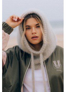 Wool Fluffy Balaclava - Light Grey ze sklepu Surf Inc w kategorii Czapki zimowe damskie - zdjęcie 187802659