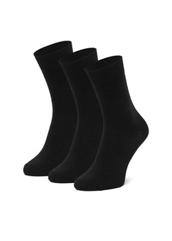 Skarpety długie Nine West CEO_LA_NW_17283_W_AW25 (3-PACK) Czarny ze sklepu eobuwie.pl w kategorii Skarpetki damskie - zdjęcie 187802969