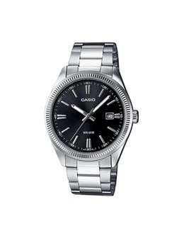 Casio Zegarek MTP-1302D-1A1VEF Srebrny ze sklepu MODIVO w kategorii Zegarki - zdjęcie 187803105