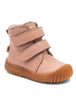 bisgaard Skórzane botki "Evon" w kolorze jasnoróżowym ze sklepu Limango Polska w kategorii Buty zimowe dziecięce - zdjęcie 187804769