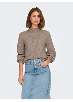 ONLY Sweter w kolorze szarobrązowym ze sklepu Limango Polska w kategorii Swetry damskie - zdjęcie 187804778