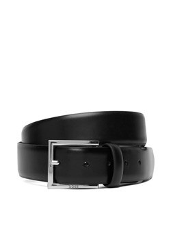 Pasek Męski BOSS 50522768 Czarny ze sklepu eobuwie.pl w kategorii Paski męskie - zdjęcie 187804805