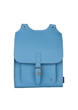 niebieski plecak skórzany Bookpack ze sklepu Słoń Torbalski w kategorii Plecaki - zdjęcie 187805059