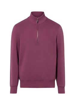Nils Sundström Troyer męski Mężczyźni Bawełna malinowy jednolity ze sklepu vangraaf w kategorii Bluzy męskie - zdjęcie 187805086