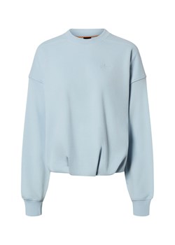 BOSS Orange Bluza damska Kobiety Bawełna jasnoniebieski jednolity ze sklepu vangraaf w kategorii Bluzy damskie - zdjęcie 187805087