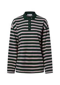 EDITED Damska koszulka polo z długim rękawem Kobiety Bawełna jodłowy w paski ze sklepu vangraaf w kategorii Bluzki damskie - zdjęcie 187805095