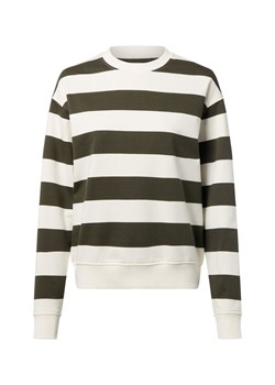 Marie Lund Bluza damska Kobiety Bawełna khaki w paski ze sklepu vangraaf w kategorii Bluzy damskie - zdjęcie 187805108