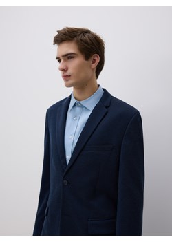 Reserved - Marynarka slim fit - granatowy ze sklepu Reserved w kategorii Marynarki męskie - zdjęcie 187805146