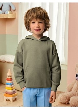 Sinsay - Bluza hoodie - zielony ze sklepu Sinsay w kategorii Bluzy chłopięce - zdjęcie 187805786