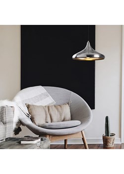 Opviq Lampa wisząca &quot;Berceste&quot; w kolorze srebrnym - Ø 35 cm ze sklepu Limango Polska w kategorii Oświetlenie - zdjęcie 187806477