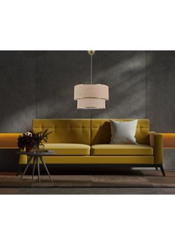 Opviq Lampa wisząca w kolorze złoto-beżowym - wys. 70 x Ø 30 cm ze sklepu Limango Polska w kategorii Oświetlenie - zdjęcie 187806676