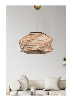 Opviq Lampa wisząca w kolorze jasnobrązowym - Ø 36 cm ze sklepu Limango Polska w kategorii Oświetlenie - zdjęcie 187806965