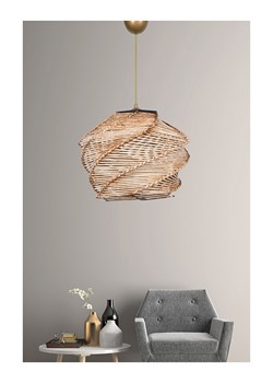 Opviq Lampa wisząca &quot;Ruche&quot; w kolorze brązowym - Ø 32 cm ze sklepu Limango Polska w kategorii Oświetlenie - zdjęcie 187807356