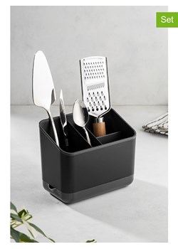 Violeta Home 2-częściowy zestaw w kolorze antracytowym - 14 x 16,5 x 10 cm ze sklepu Limango Polska w kategorii Akcesoria i przechowywanie - zdjęcie 187808177