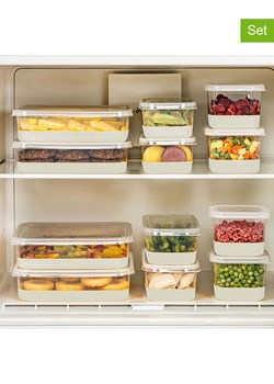 Violeta Home Pojemniki (12 szt.) w kolorze szarym ze sklepu Limango Polska w kategorii Pojemniki kuchenne - zdjęcie 187808218