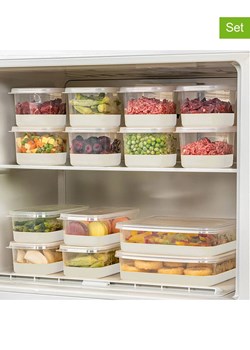 Violeta Home Organizery (14 szt.) w kolorze jasnoszarym do lodówki ze sklepu Limango Polska w kategorii Akcesoria i przechowywanie - zdjęcie 187808288