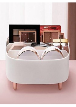 Violeta Home Organizer w kolorze białym na przybory do makijażu - 13 x 13 x 25 cm ze sklepu Limango Polska w kategorii Akcesoria i przechowywanie - zdjęcie 187808327