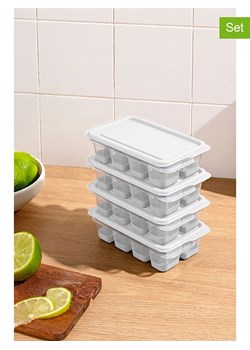 Violeta Home Foremki (4 szt.) w kolorze białym do kostek lodu - 12 x 7,5 x 3,5 cm ze sklepu Limango Polska w kategorii Akcesoria kuchenne - zdjęcie 187808745