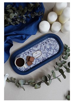 Violeta Home Taca w kolorze granatowym - 35 x 16 cm ze sklepu Limango Polska w kategorii Misy i tace dekoracyjne - zdjęcie 187808759