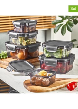 Violeta Home Pojemniki (6 szt.) w kolorze antracytowym ze sklepu Limango Polska w kategorii Pojemniki kuchenne - zdjęcie 187808817