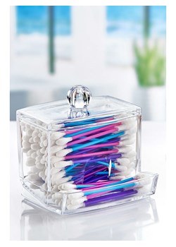 Violeta Home Pojemnik na patyczki higieniczne - 10 x 9 x 7 cm ze sklepu Limango Polska w kategorii Akcesoria i przechowywanie - zdjęcie 187808846