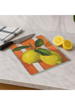 Violeta Home Deska w kolorze pomarańczowo-żółtym do krojenia - 40 x 30 cm ze sklepu Limango Polska w kategorii Deski - zdjęcie 187808939