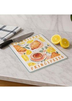 Violeta Home Deska w kolorze żółto-białym do krojenia - 40 x 30 cm ze sklepu Limango Polska w kategorii Deski - zdjęcie 187808946