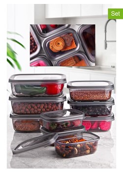 Violeta Home Pojemniki (9 szt.) w kolorze szarym ze sklepu Limango Polska w kategorii Pojemniki kuchenne - zdjęcie 187809015