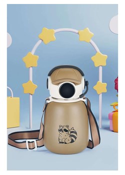 Violeta Home Butelka termiczna w kolorze brązowo-białym - wys. 19 cm ze sklepu Limango Polska w kategorii Kubki termiczne - zdjęcie 187809046