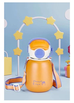 Violeta Home Butelka termiczna w kolorze żółto-fioletowym - wys. 19 cm ze sklepu Limango Polska w kategorii Kubki termiczne - zdjęcie 187809047