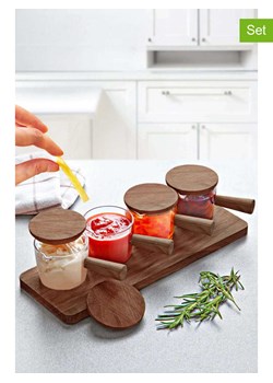 Violeta Home 5-częściowy zestaw w kolorze jasnobrązowym ze sklepu Limango Polska w kategorii Pojemniki kuchenne - zdjęcie 187809099