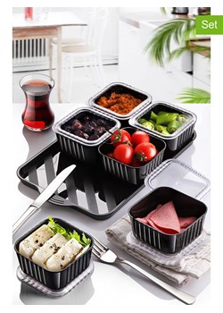 Violeta Home 7-częściowy zestaw w kolorze czarnym ze sklepu Limango Polska w kategorii Naczynia - zdjęcie 187809145