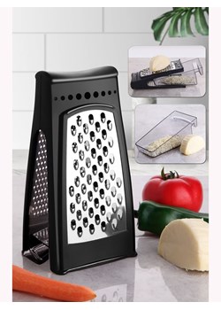 Violeta Home Tarka w kolorze srebrno-czarnym - 11 x 21,5 x 7,5 cm ze sklepu Limango Polska w kategorii Akcesoria kuchenne - zdjęcie 187809268