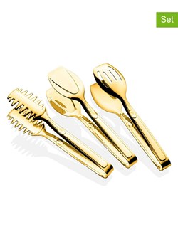 Violeta Home Szczypce (3 szt.) w kolorze złotym - dł. 21,4 cm ze sklepu Limango Polska w kategorii Akcesoria kuchenne - zdjęcie 187809277