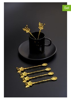 Violeta Home Łyżeczki (6 szt.) w kolorze złotym - dł. 13,5 cm ze sklepu Limango Polska w kategorii Sztućce - zdjęcie 187809286