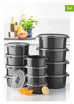 Violeta Home Pojemniki (12 szt.) w kolorze szarym ze sklepu Limango Polska w kategorii Pojemniki kuchenne - zdjęcie 187809348