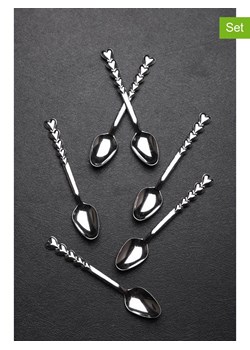 Violeta Home Łyżeczki (6 szt.) - dł. 11 cm ze sklepu Limango Polska w kategorii Sztućce - zdjęcie 187809515