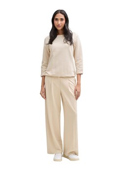 Tom Tailor Koszulka w kolorze beżowo-białym ze sklepu Limango Polska w kategorii Bluzki damskie - zdjęcie 187810168