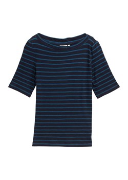 Tom Tailor Koszulka w kolorze granatowo-błękitnym ze sklepu Limango Polska w kategorii Bluzki damskie - zdjęcie 187810278