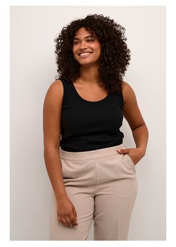 KAFFE curve Top &quot;Carina&quot; w kolorze czarnym ze sklepu Limango Polska w kategorii Bluzki damskie - zdjęcie 187810705