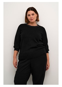 KAFFE curve Sweter w kolorze czarnym ze sklepu Limango Polska w kategorii Swetry damskie - zdjęcie 187810937