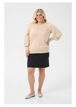 KAFFE curve Sweter w kolorze kremowym ze sklepu Limango Polska w kategorii Swetry damskie - zdjęcie 187810987